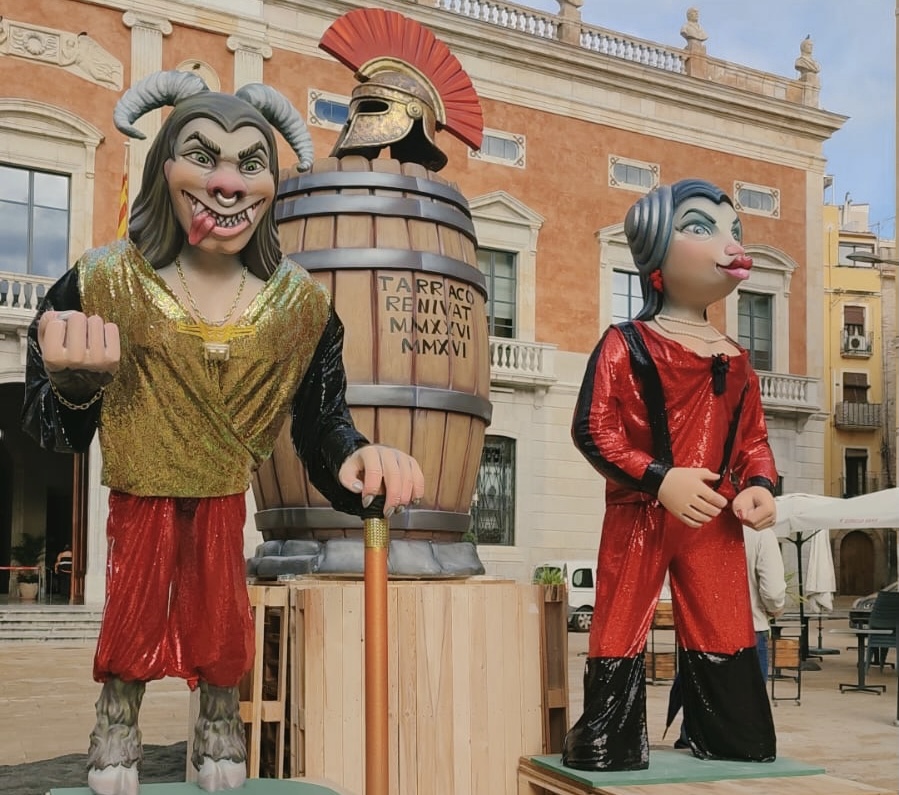 Figura artística: La Bota de Tarragona 2026 por Valua