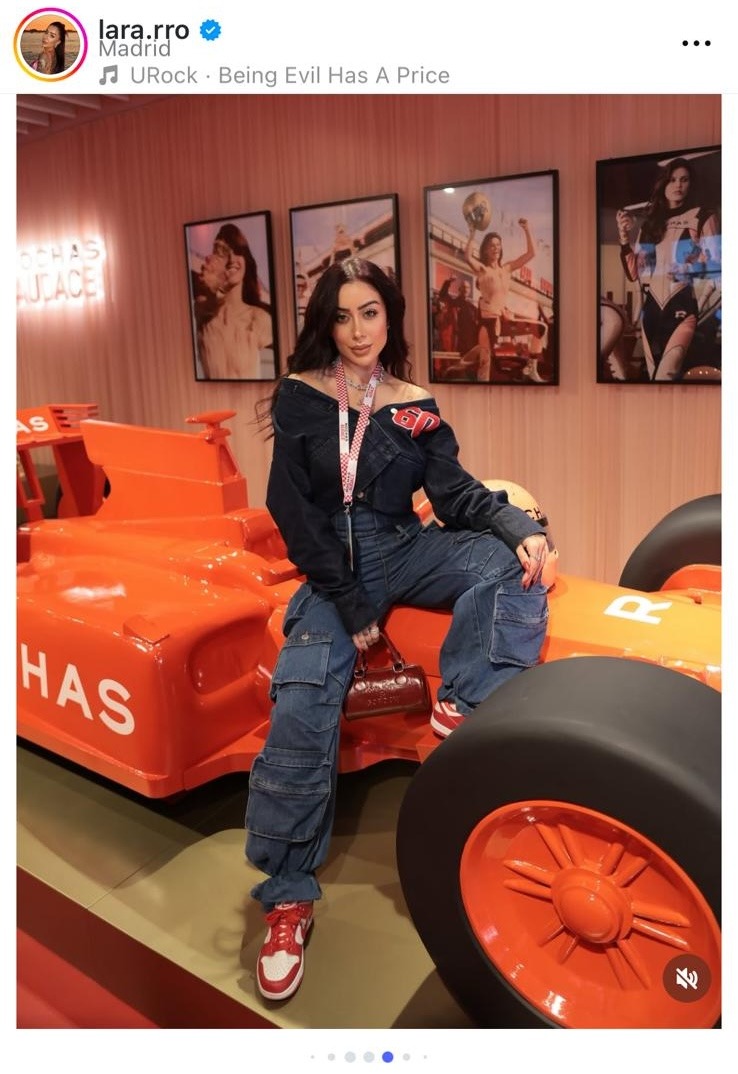 rochas audace madrid - influencers