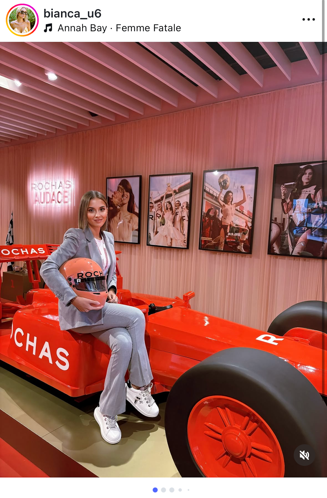 rochas audace madrid - influencers